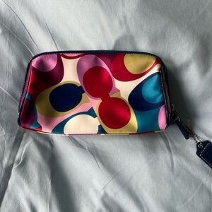 Coach Multicolor Cosmetic Bag